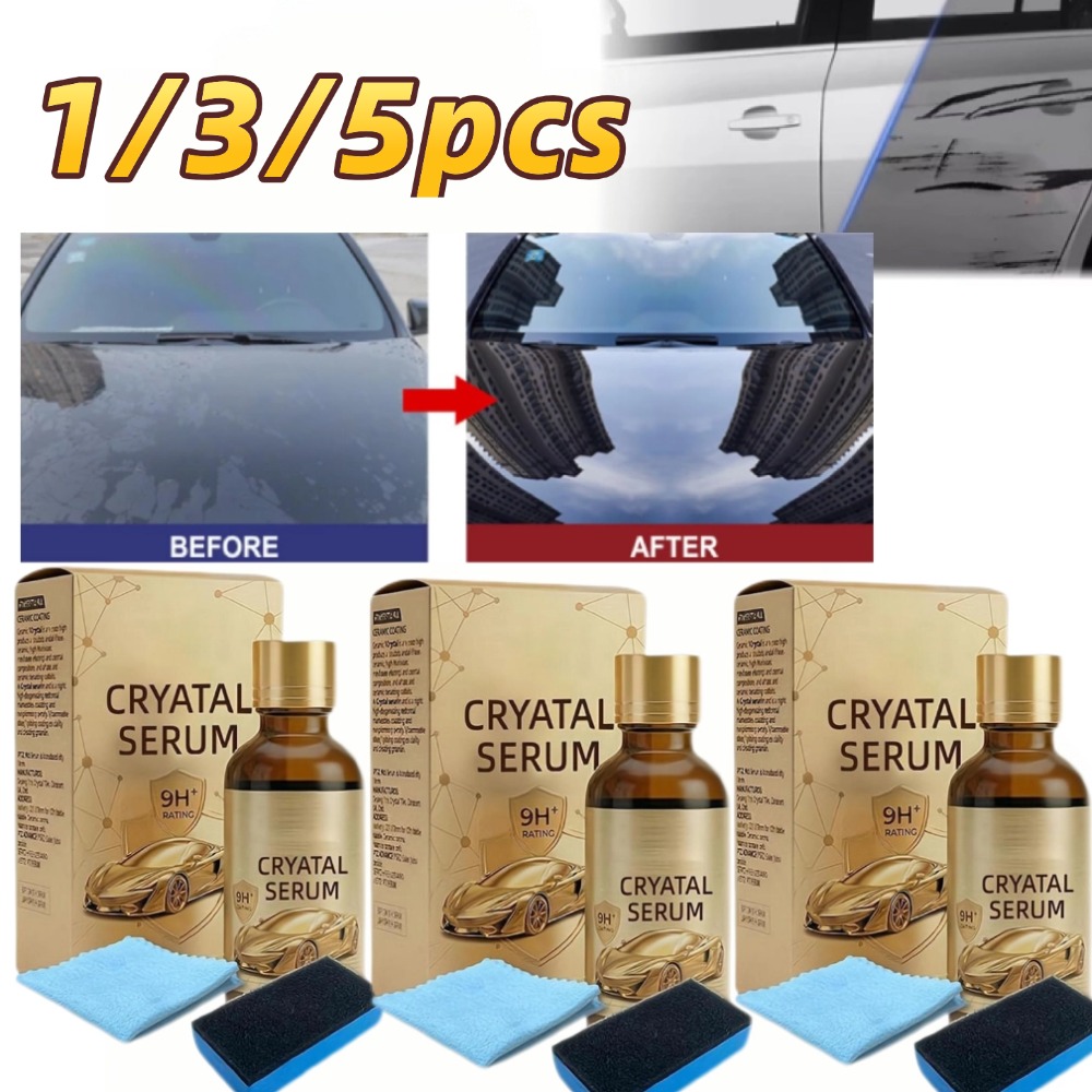Glass Protector Auto - 1/3/5 adet 50ml Araba Parlatıcı Koruyucu