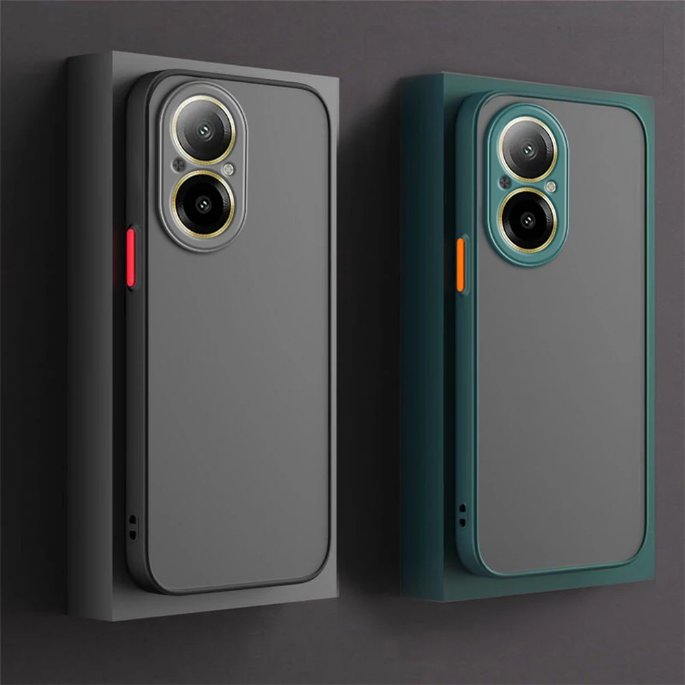 Realme C67 - Darbeye Dayanıklı Zırh Mat Kılıf Realme