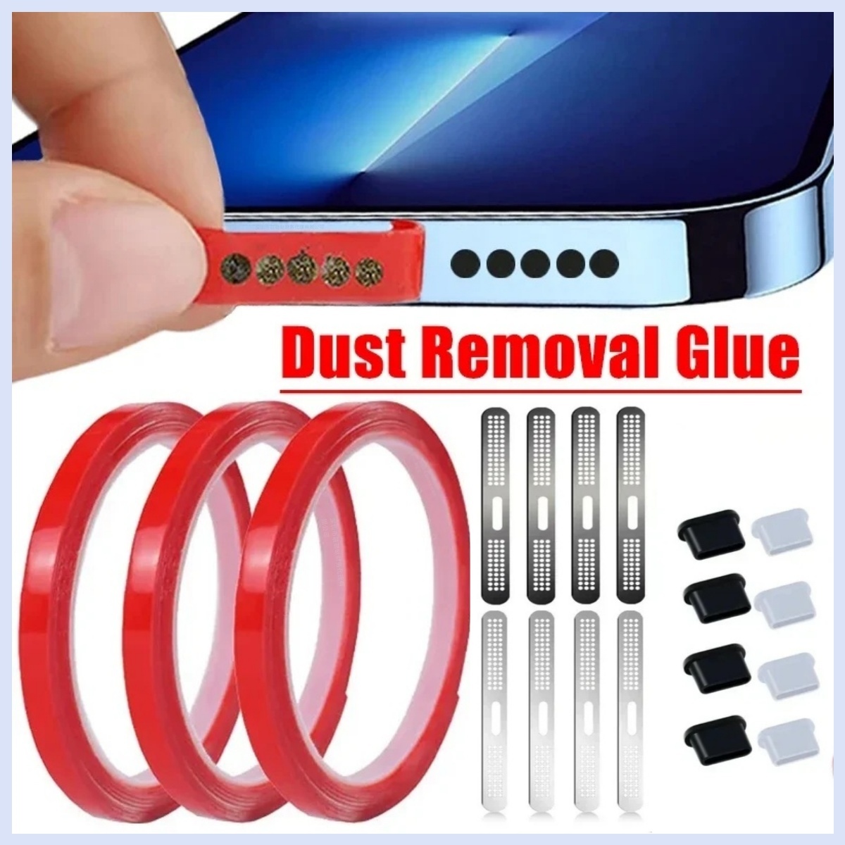 Evrensel telefon hoparlörü toz - Dust Removal Sticker incelemesi ve fiyatı