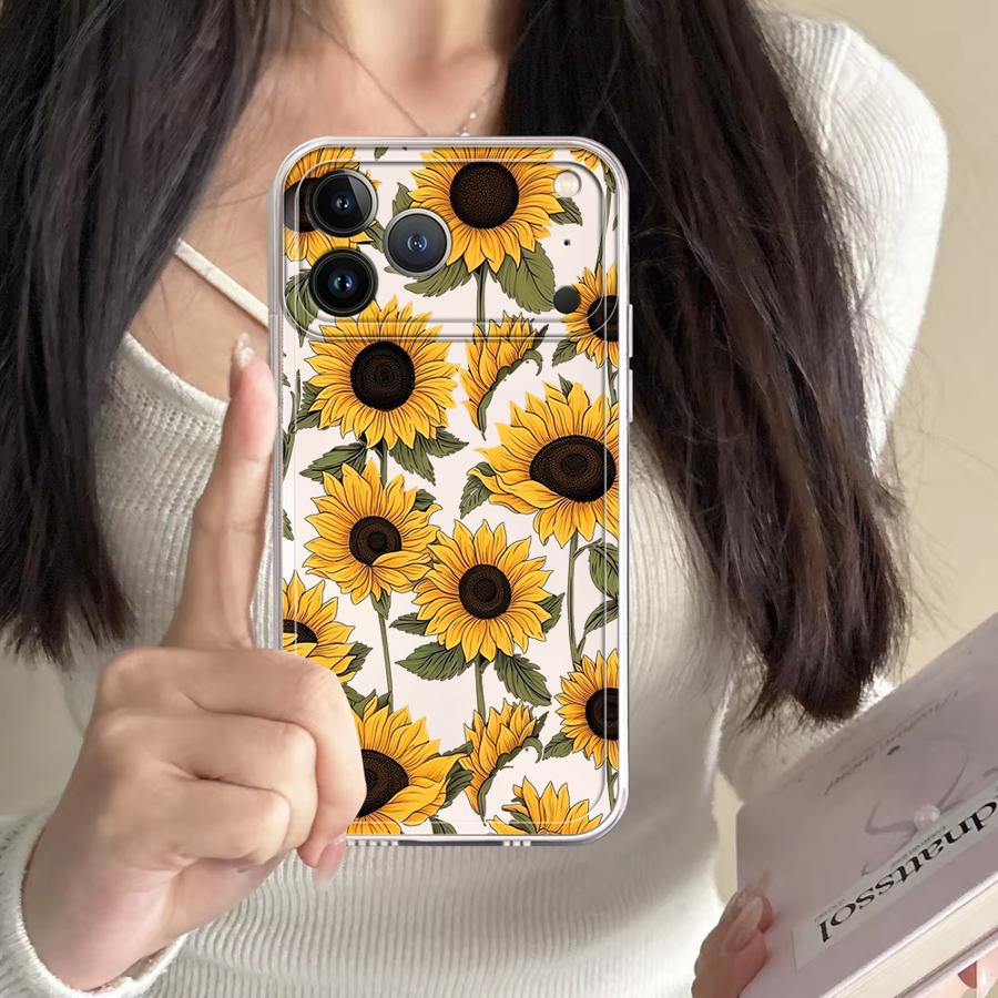 Sevimli Ayçiçeği Desenli Kılıf - Apple Iphone 15 Pro Max incelemesi ve fiyatı