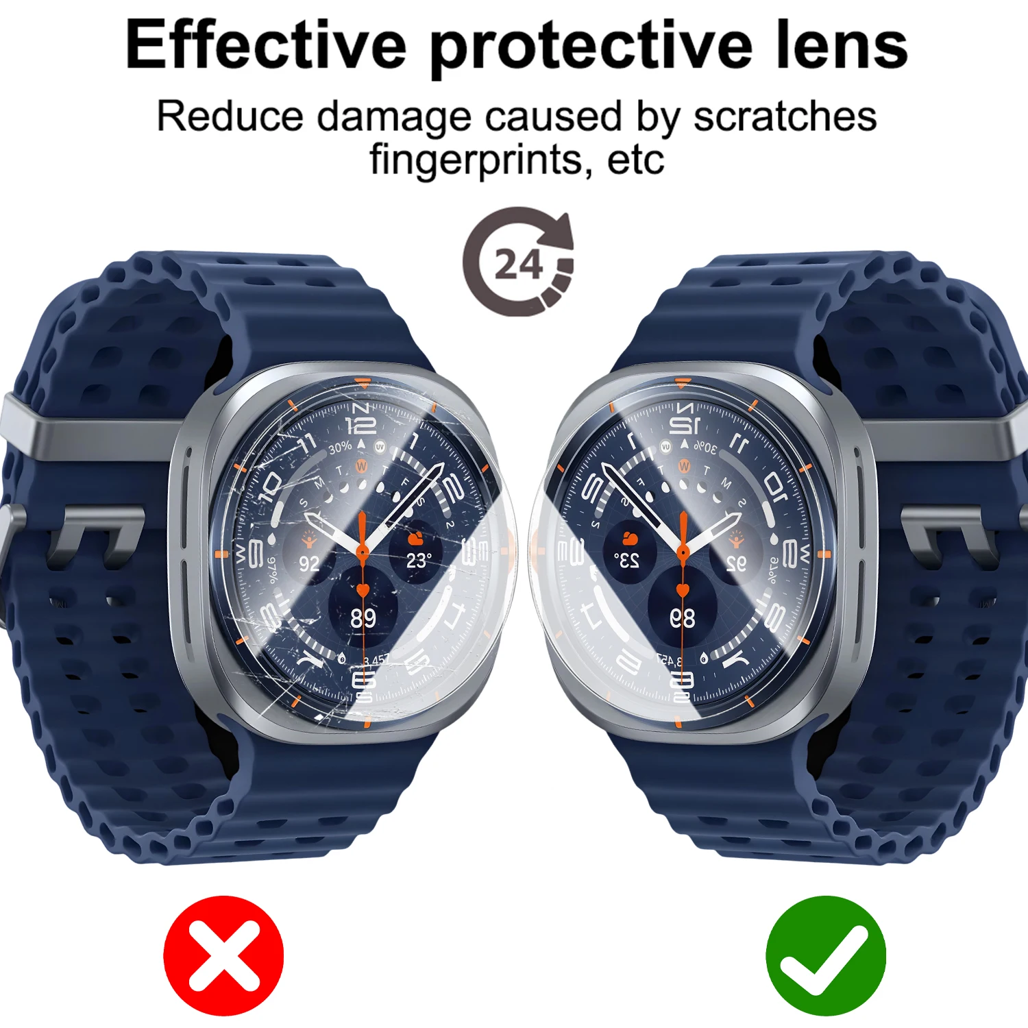 Samsung Galaxy Watch Ultra 47m - Glass Protector Auto incelemesi ve fiyatı