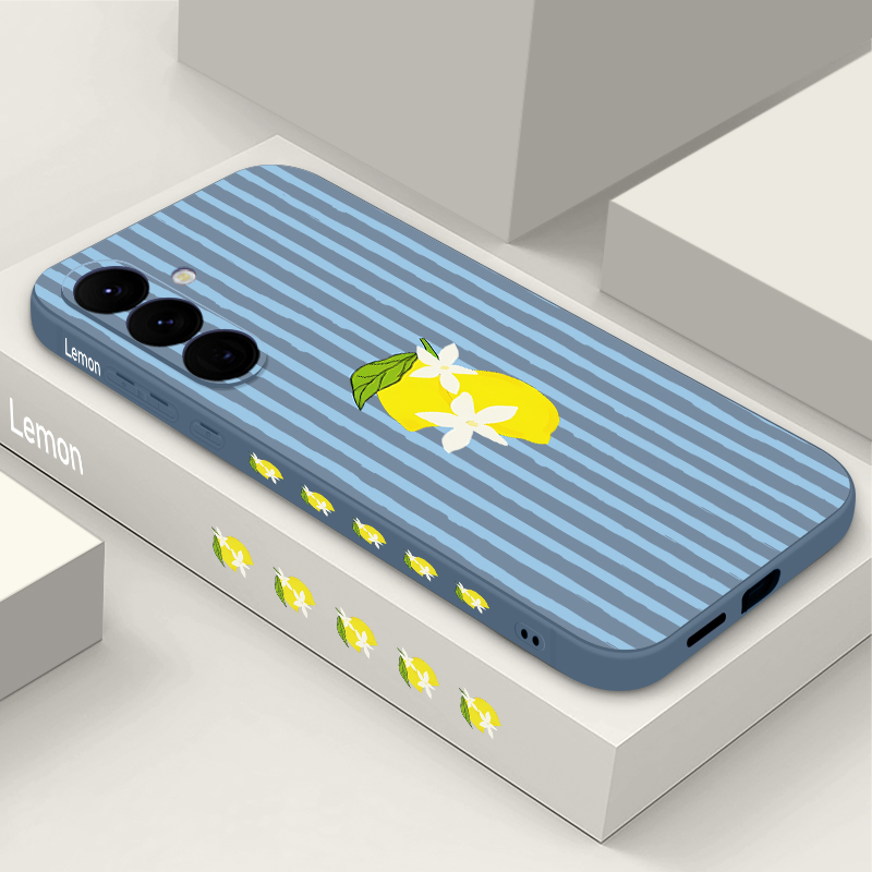 Çizgili Limon Baskılı TPU Tele - Samsung Galaxy A55 incelemesi ve fiyatı