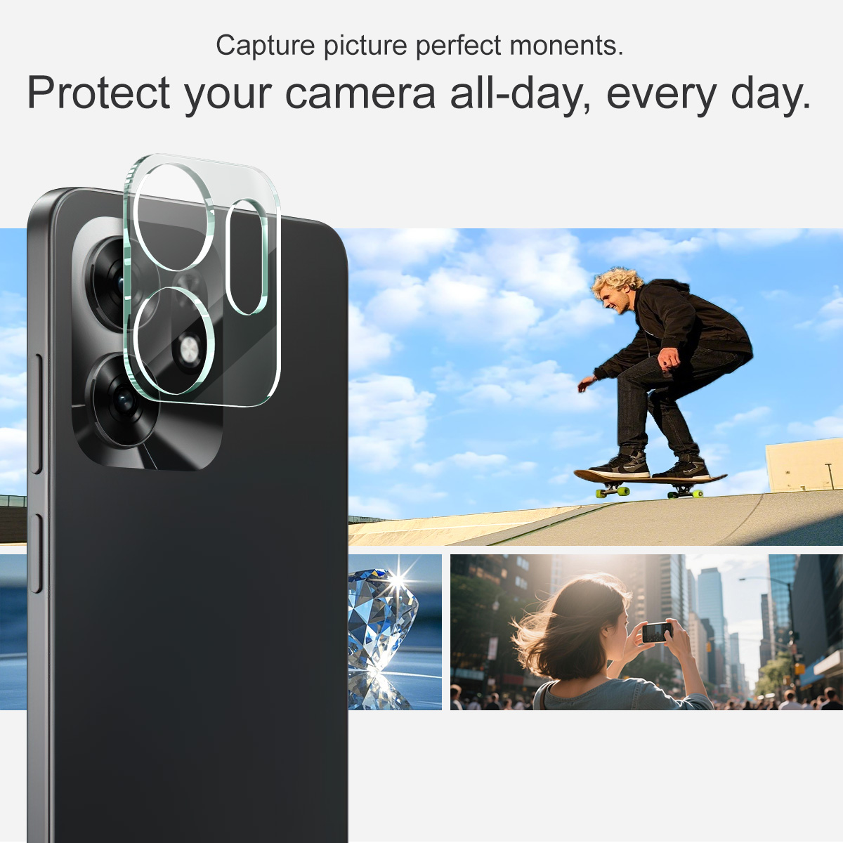 Honor X6d 5G arka lens koruyuc - Camera Lens Protector incelemesi ve fiyatı
