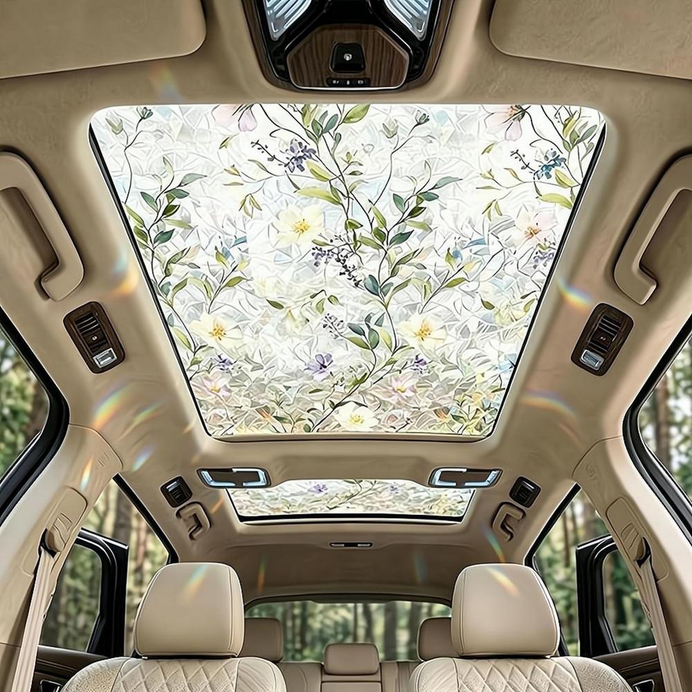 Çiçek Desenli Vitray Araba Sun - Glass Protector Auto incelemesi ve fiyatı