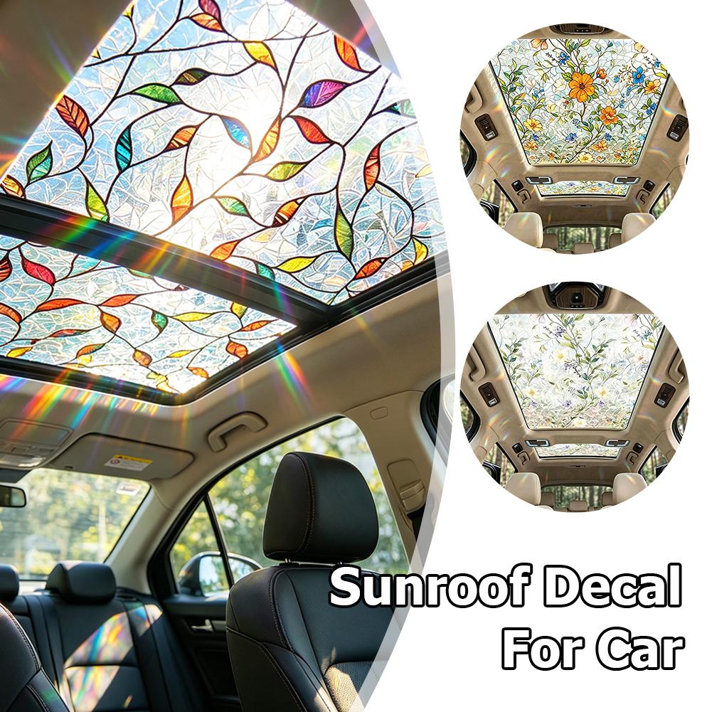 Çiçek Desenli Vitray Araba Sun - Glass Protector Auto incelemesi ve fiyatı